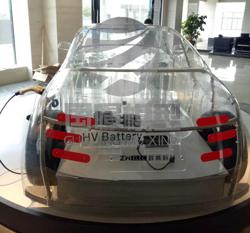 眉山透明车模型